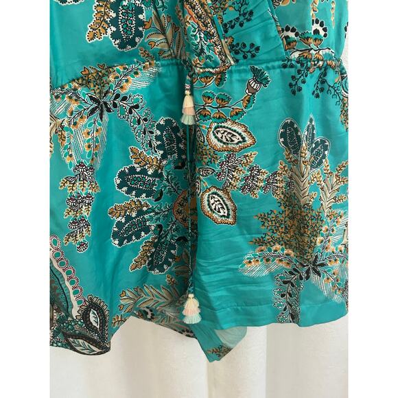 Hale Bob Brynn Silk Romper Womens Size SM - Picture 6 of 10